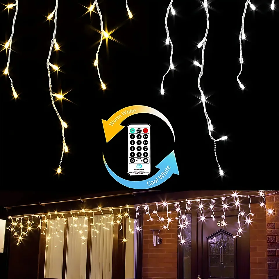 gresonic-eisregen-lichterkette-200-led-5m-dimmbar-9-modi image 1