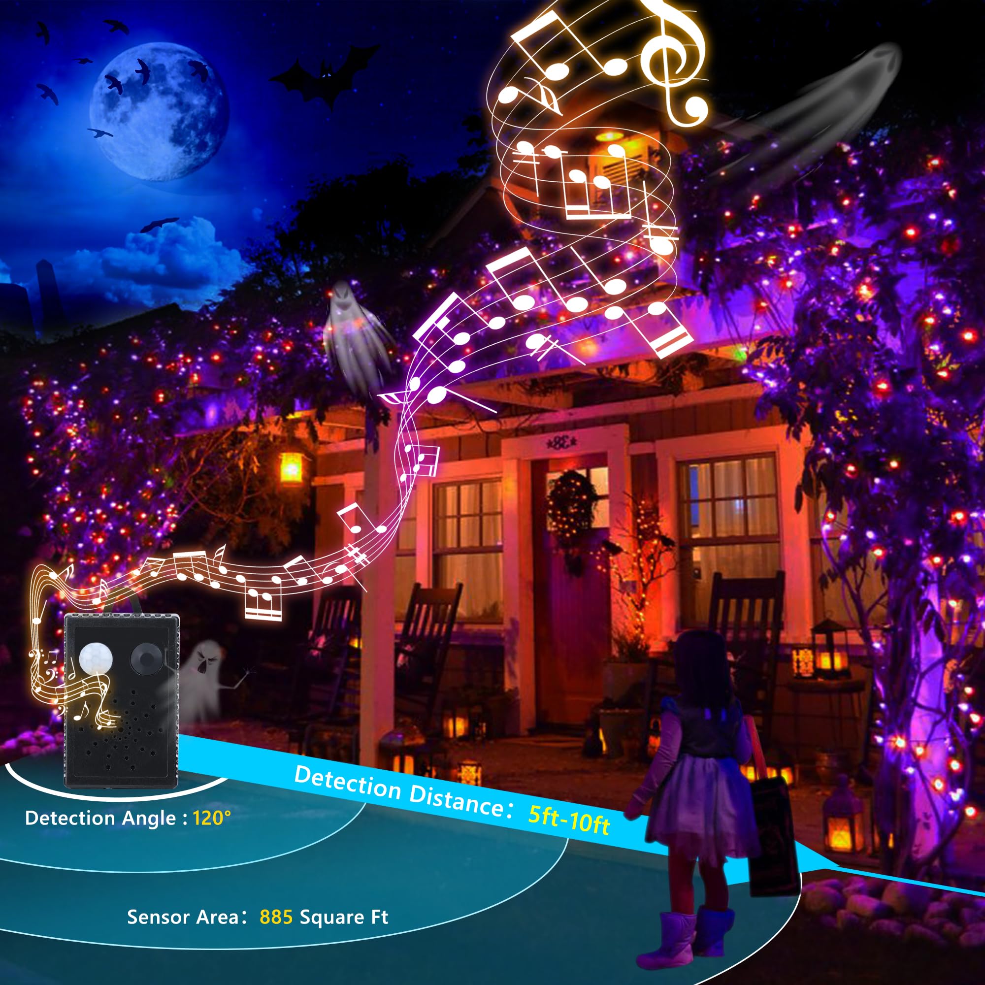 nexvin-halloween-lichterkette-20m-200-led-orange-lila-sound image 3
