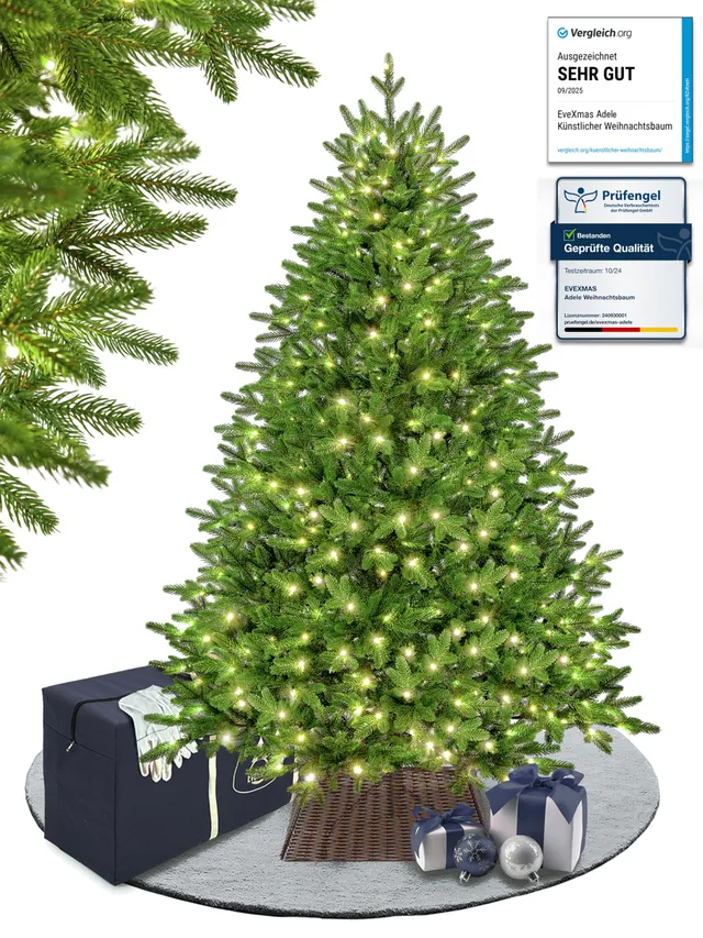 evexmas-adele-weihnachtsbaum-185cm-320-led-warmwei image 1