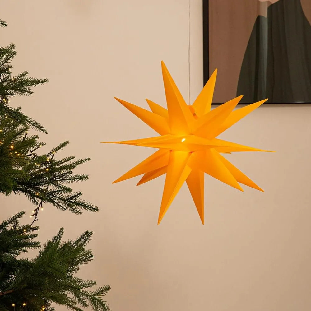 gresonic-weihnachtsstern-lichterkette-10-led-gelb-60cm-batterie image 1