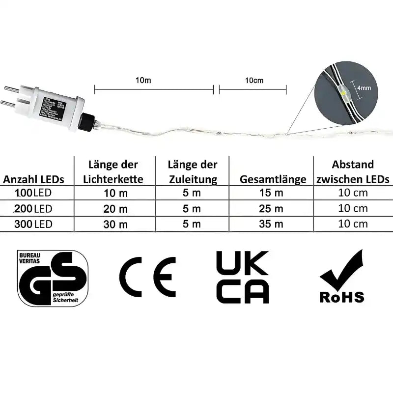 gresonic-led-mikro-lichterkette-200-led-warmwei-dimmbar image 4