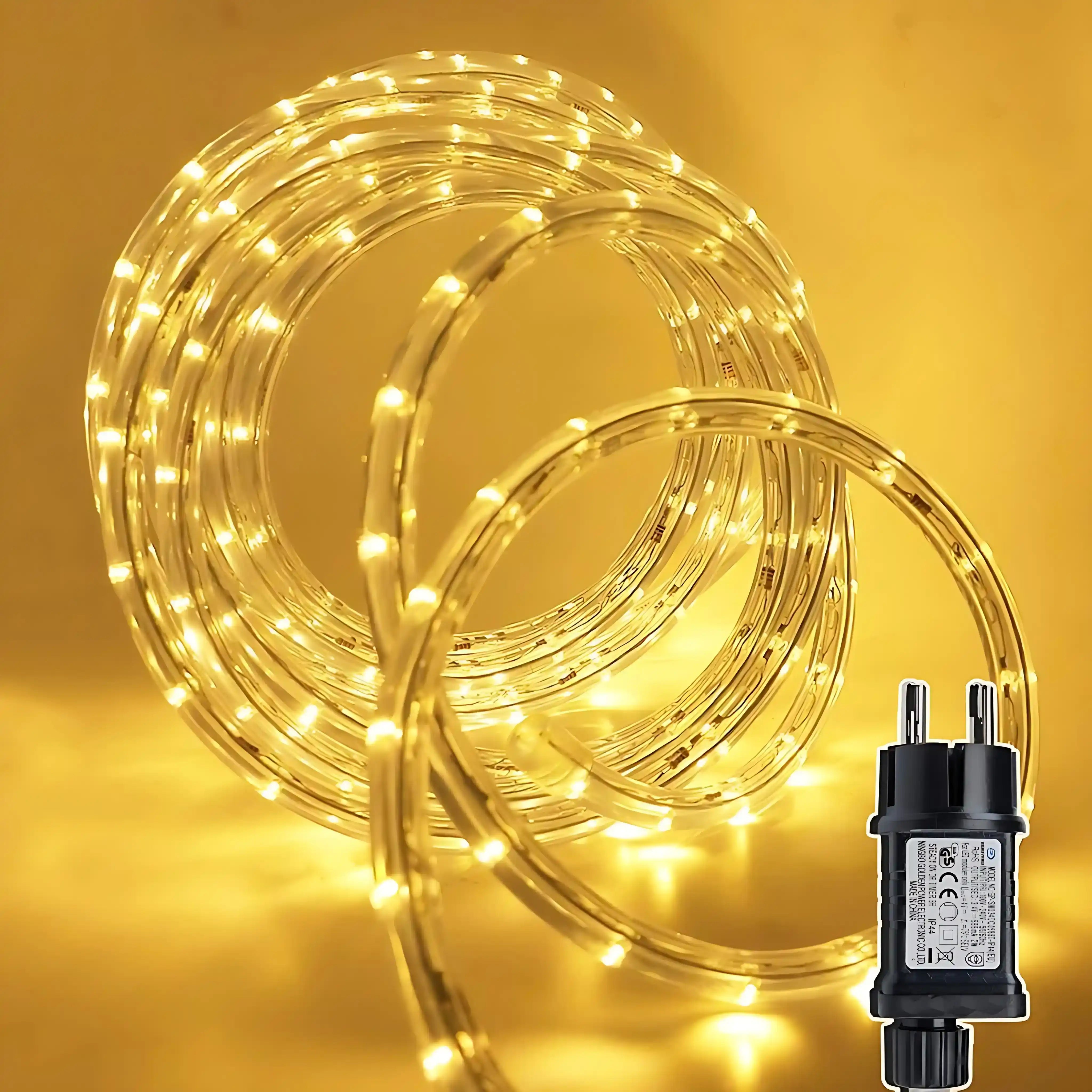 gresonic-lichterschlauch-400-led-warmwei-innen-au-en image 1