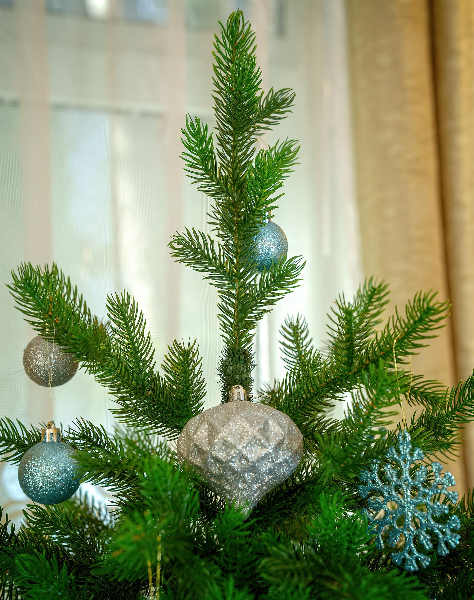 evexmas-zubeh-r-christbaumkugeln-50tlg-blau-silber-4-8cm image 5