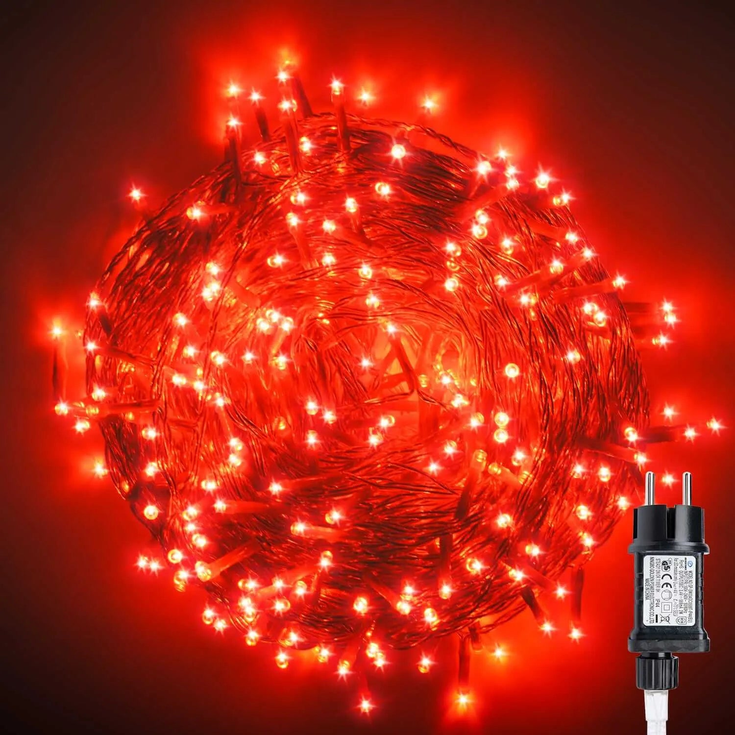 gresonic-bunt-led-lichterkette-200-led-rot-halloween-strom image 6