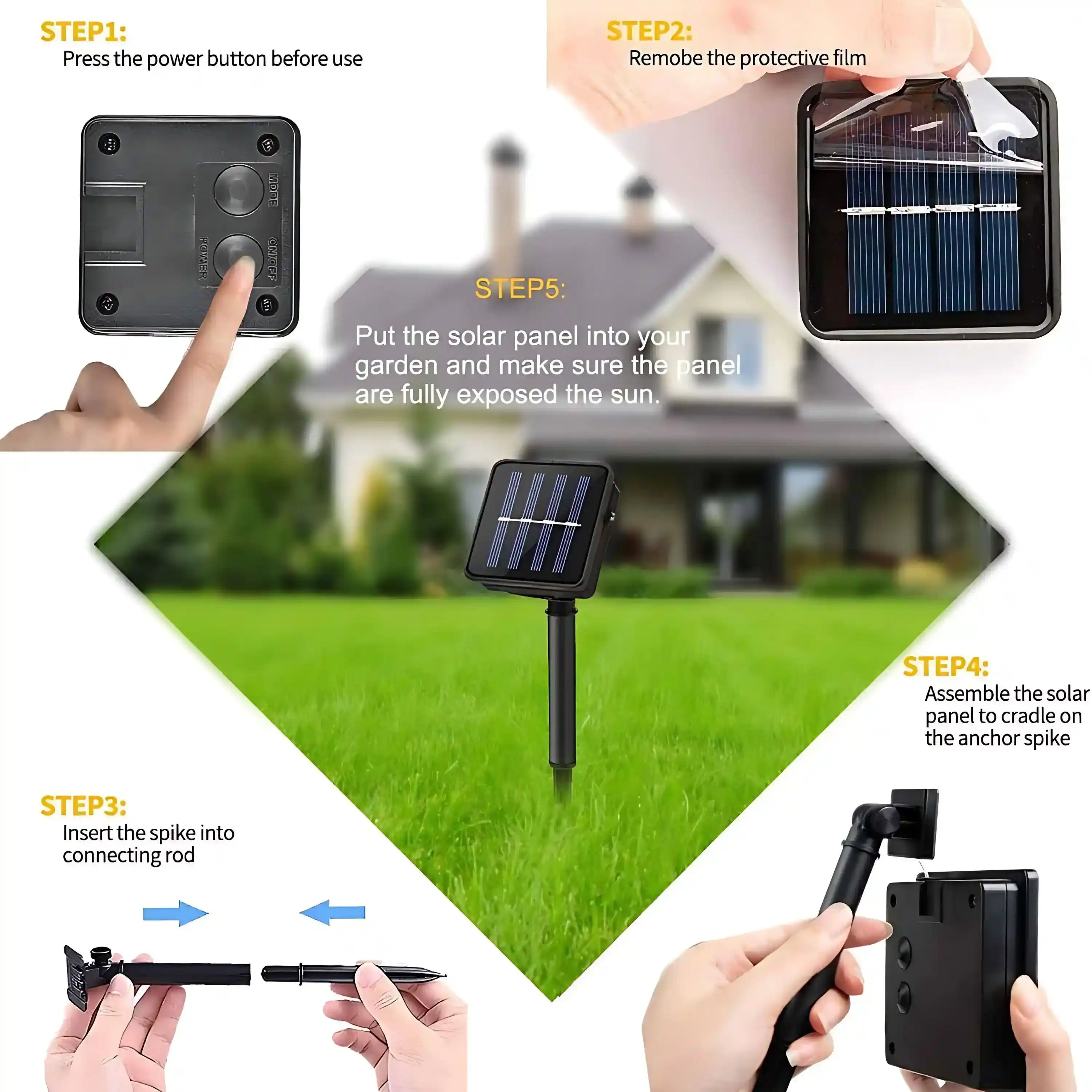 gresonic-solar-lichterkette-100-led-kupferdraht-warmwei-wasserdicht image 7