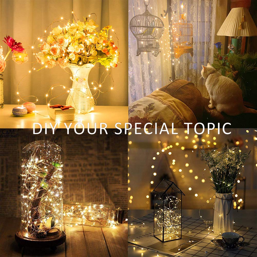 nexvin-christmas-lights-lichterkette-warmwei-8er-3m image 3