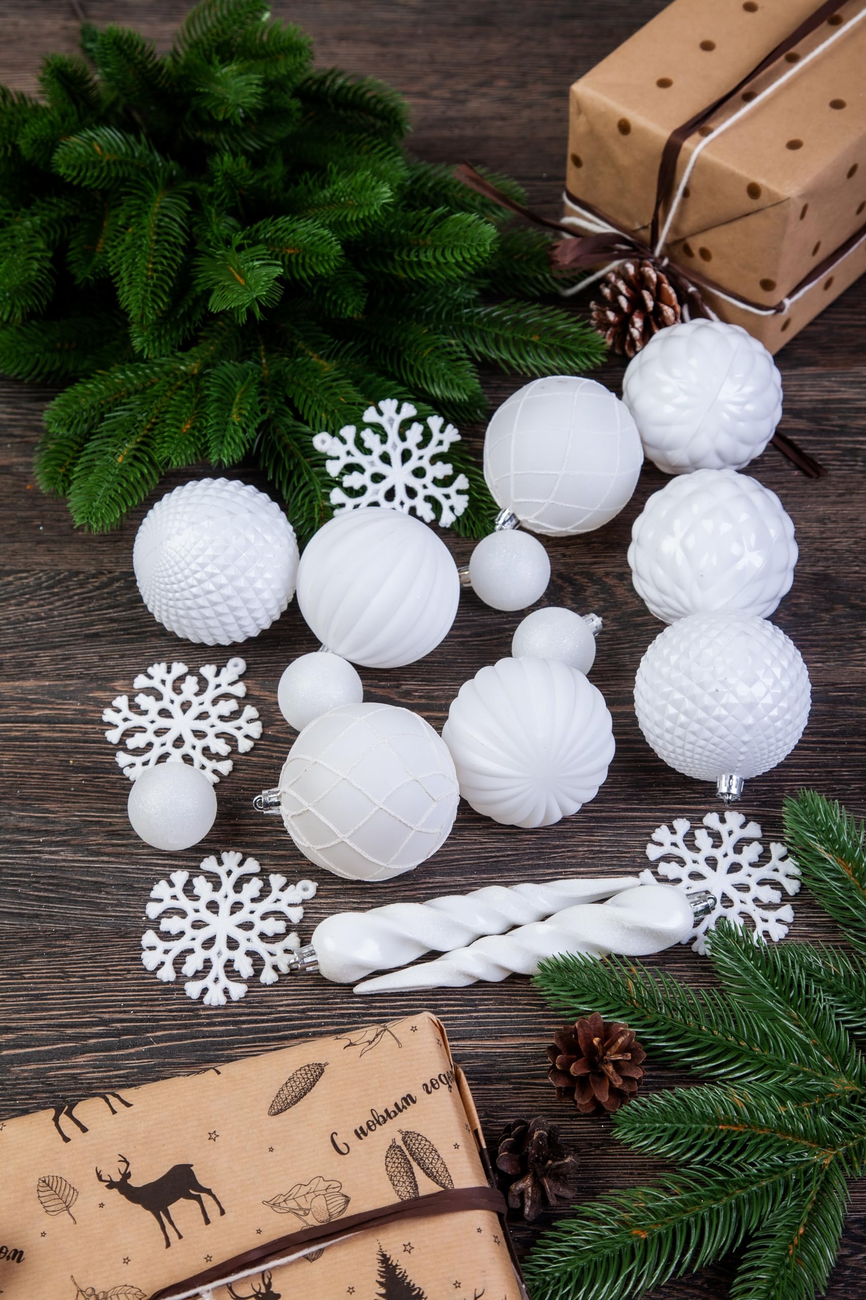 evexmas-zubeh-r-christbaumkugeln-50tlg-wei-4-8cm image 2