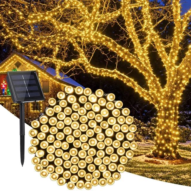 nexvin-christmas-lights-lichterkette-20m-200-led-solar-ip65 image 1