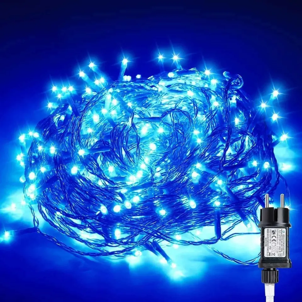 gresonic-bunt-led-lichterkette-300-led-blau-strombetrieben image 1