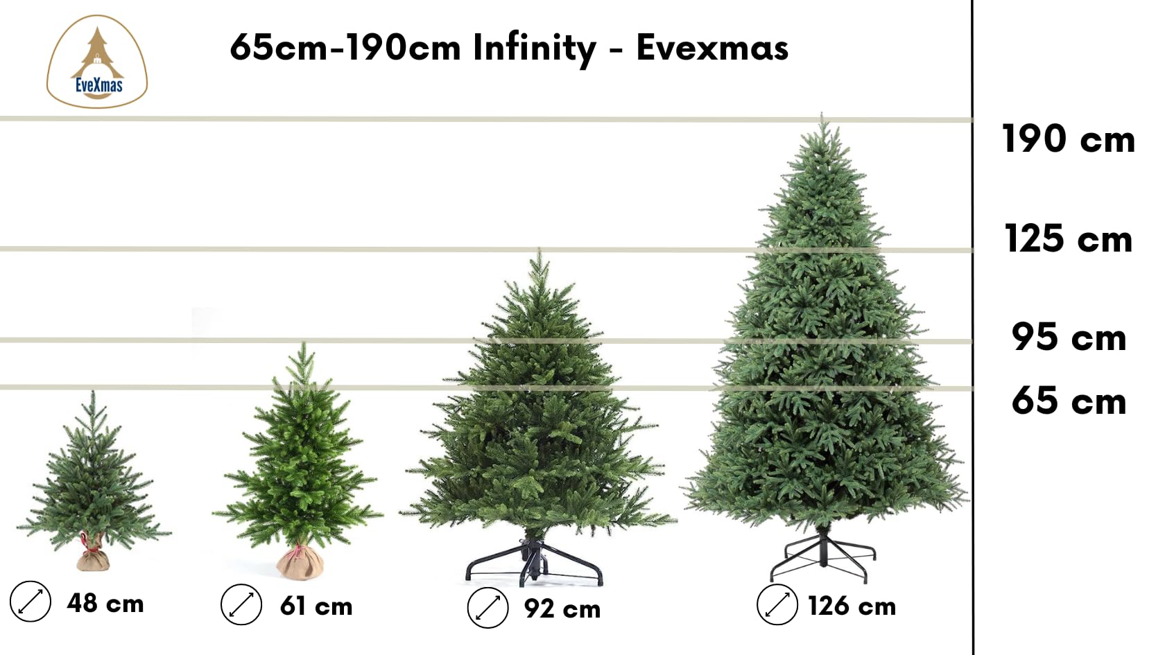 evexmas-infinity-90-cm-k-nstlicher-weihnachtsbaum-100-pe image 5