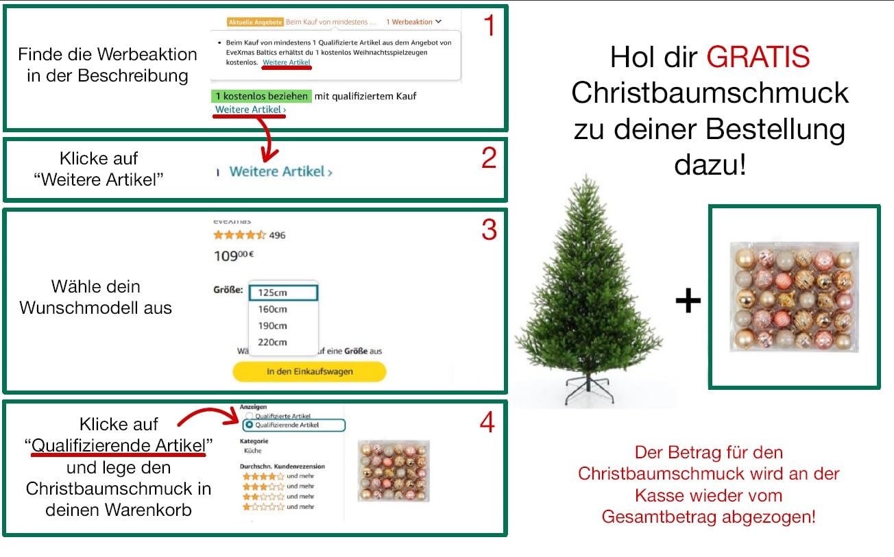 evexmas-beauty-premium-weihnachtsbaum-215cm-gr-n-100-pe image 2