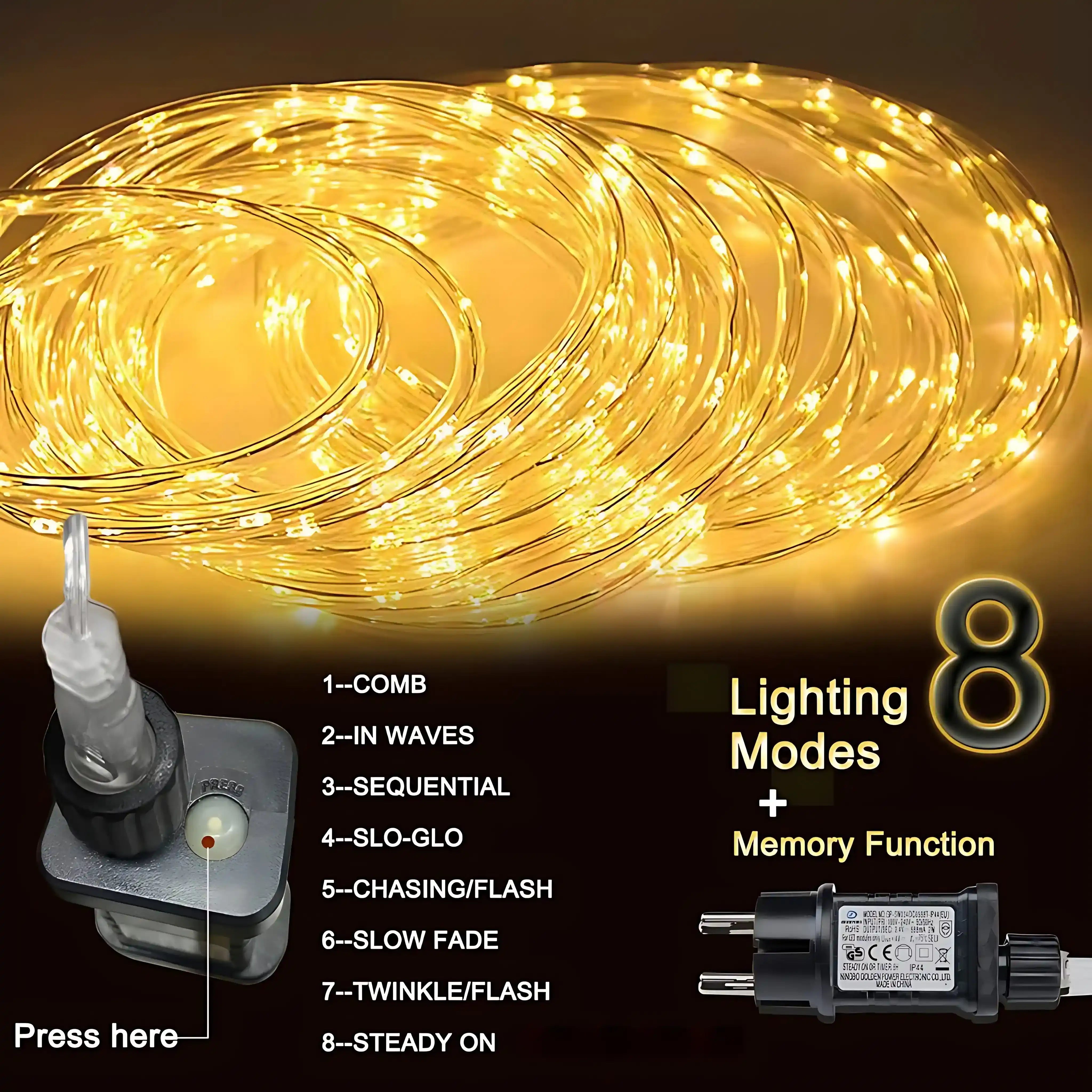 gresonic-lichterschlauch-400-led-warmwei-innen-au-en image 8