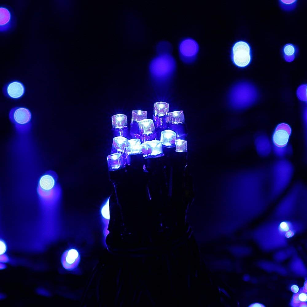 nexvin-christmas-lights-lichterkette-solar-20m-blau-200-led image 6