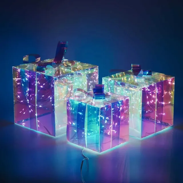 gresonic-led-lichterkette-160-led-3er-geschenkboxen-stecker image 1