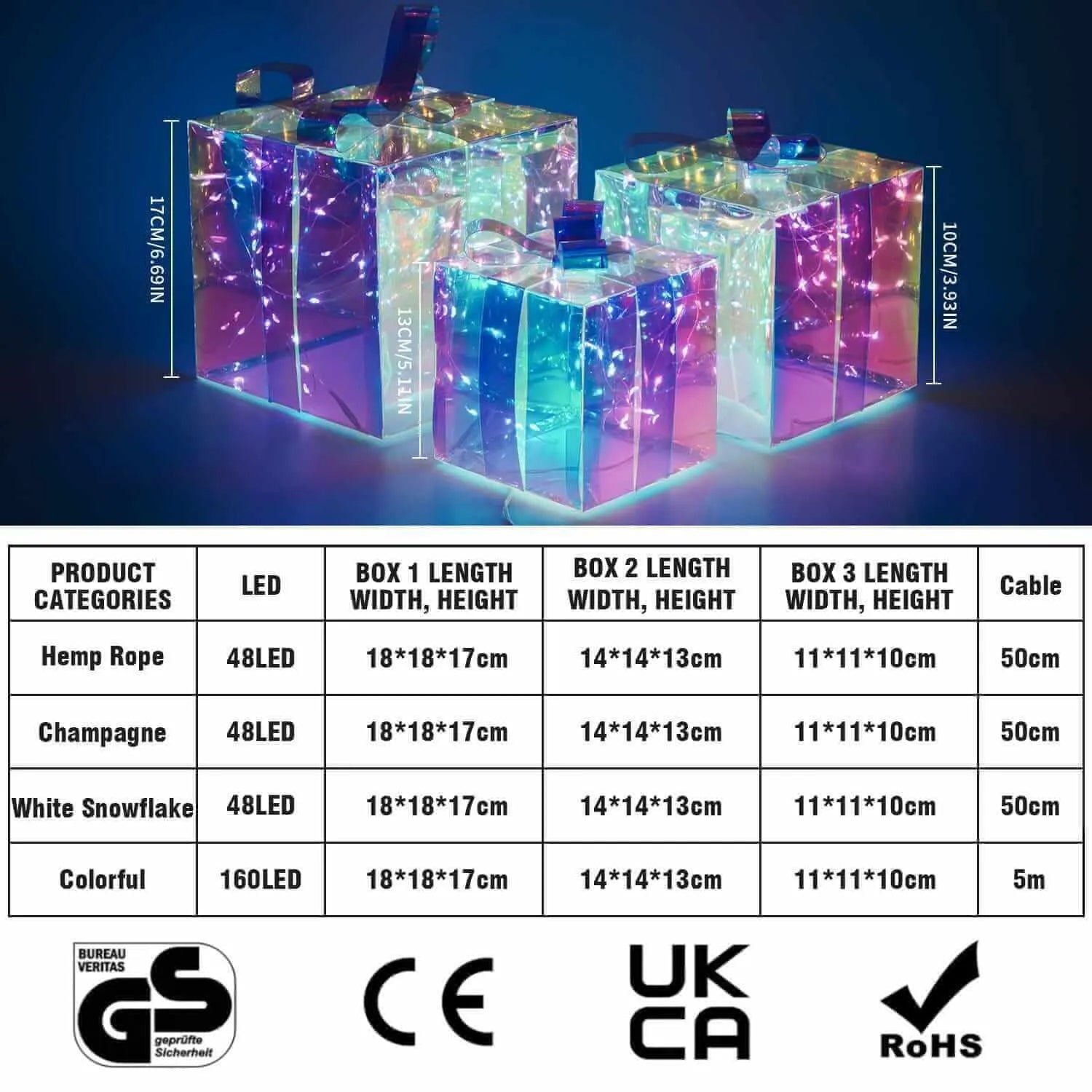 gresonic-led-lichterkette-160-led-3er-geschenkboxen-stecker image 4