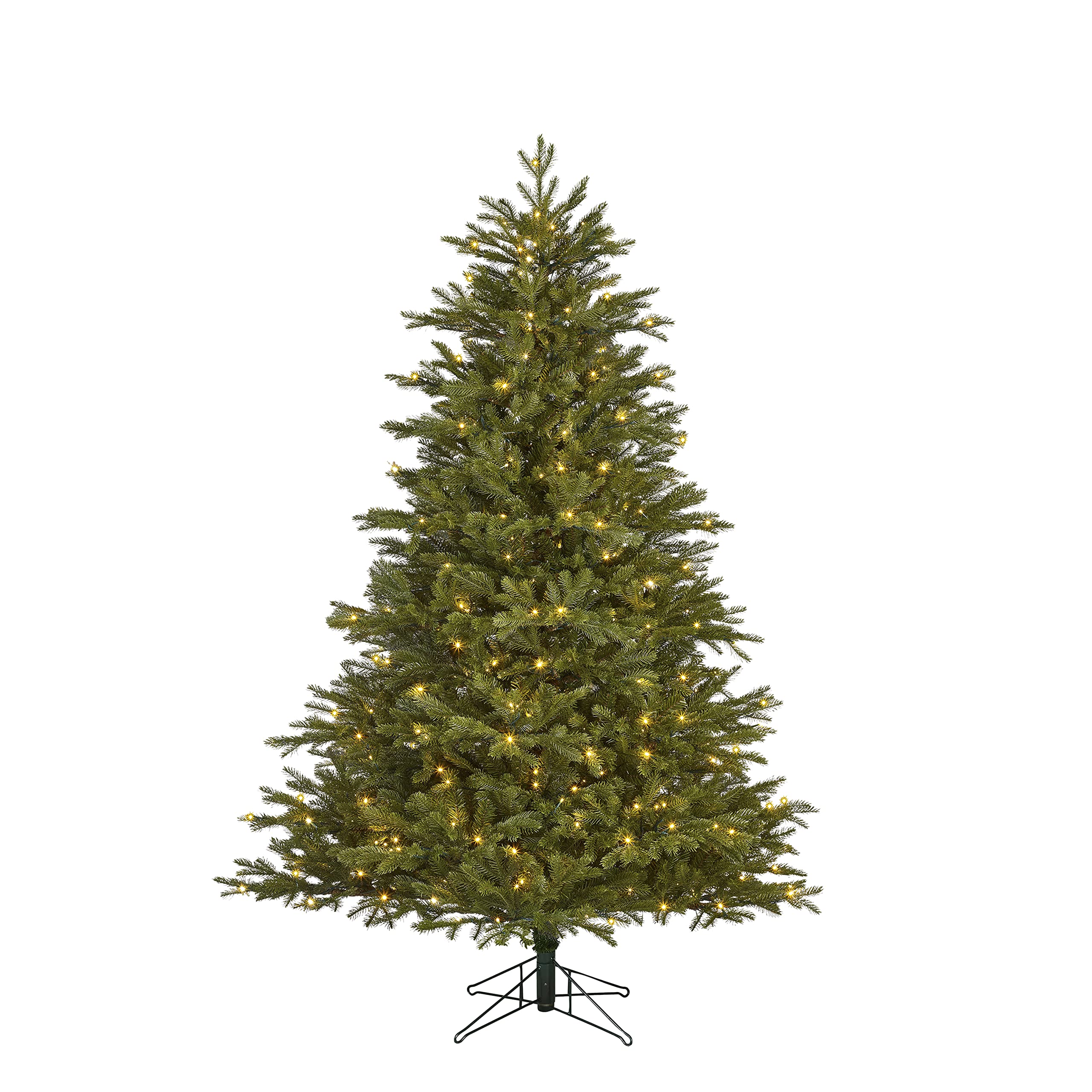 black-box-trees-cottage-weihnachtsbaum-mit-led-215-cm-warmwei image 1