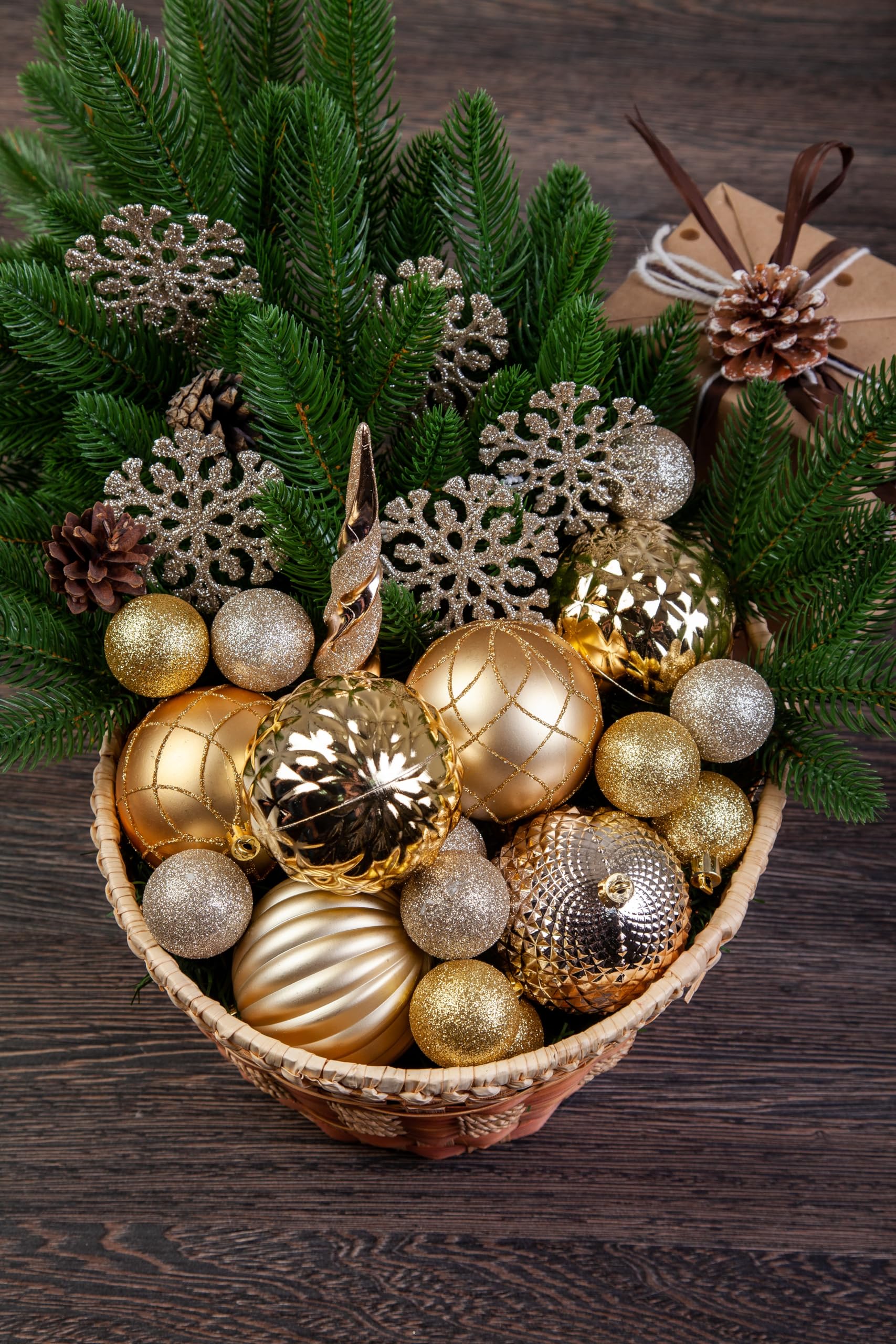 evexmas-schmuck-set-weihnachtskugeln-gold-50-teilig image 3