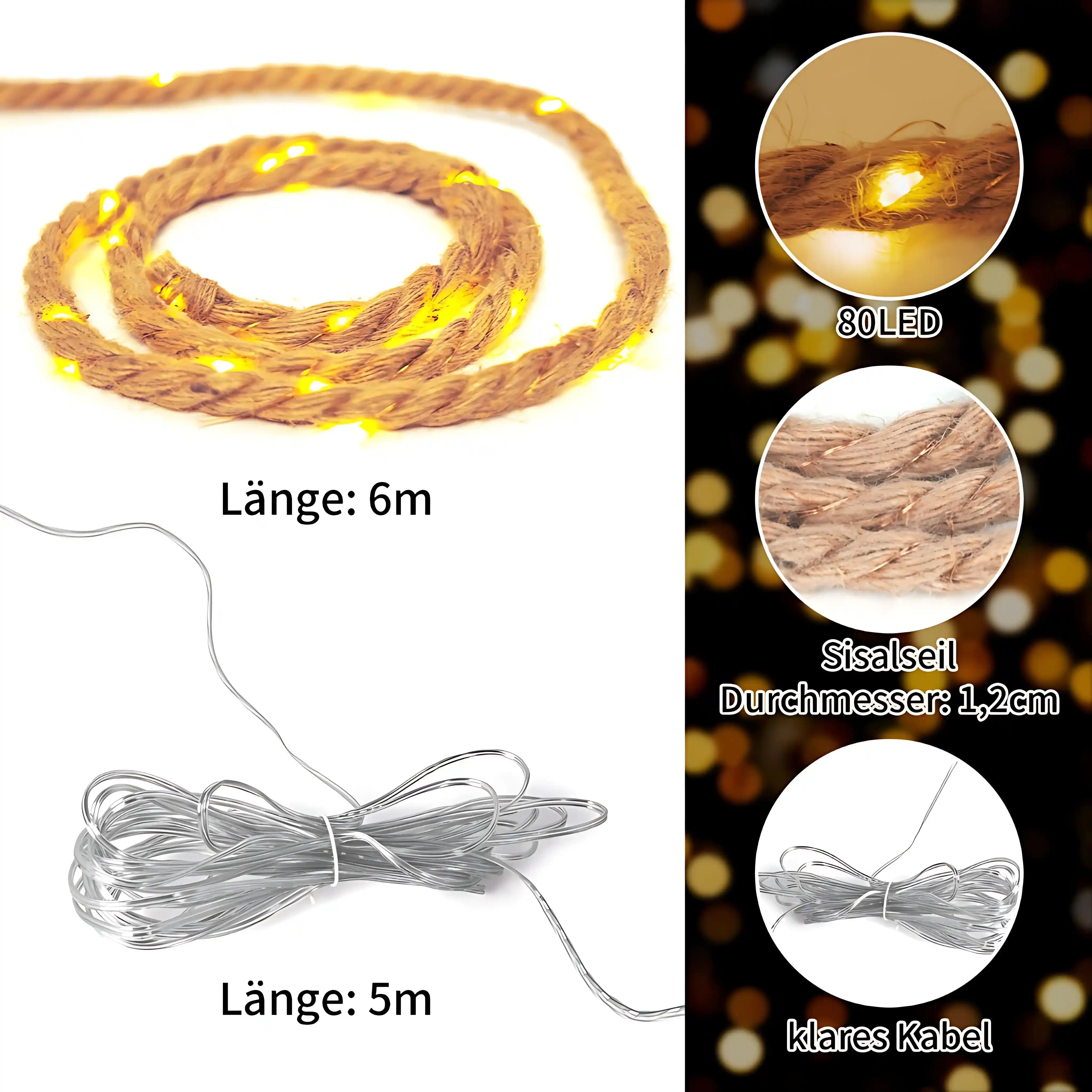 gresonic-seil-lichterkette-80-led-6m-warmwei-jute image 3