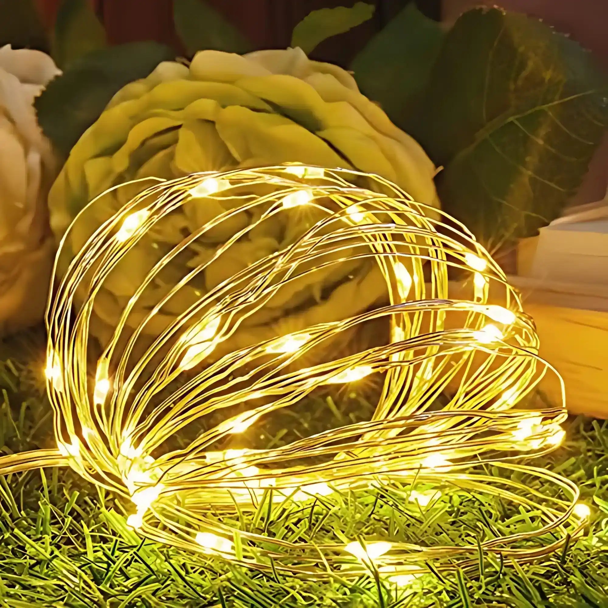 gresonic-solar-lichterkette-100-led-kupferdraht-warmwei-wasserdicht image 3
