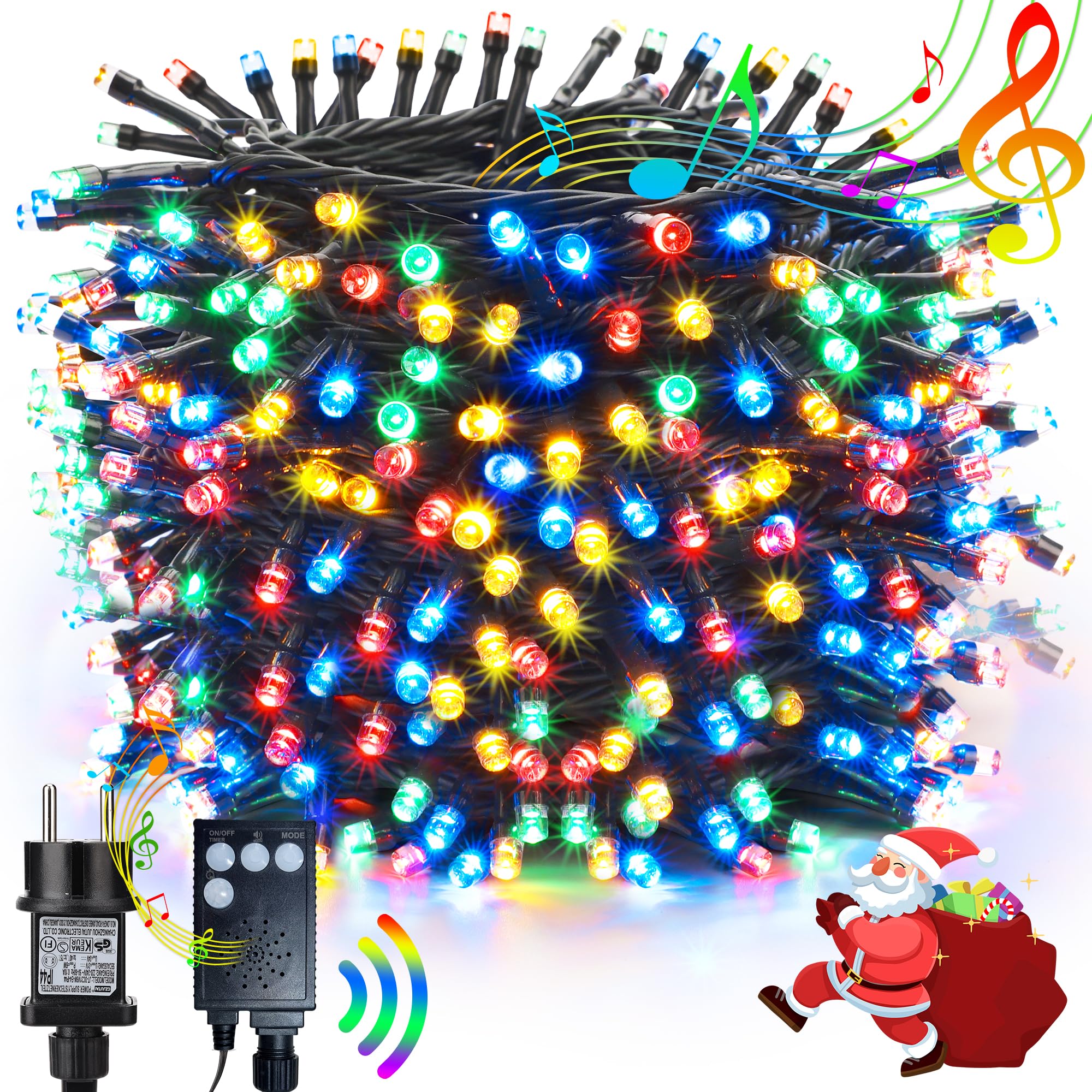 nexvin-halloween-lichterkette-20m-200-led-orange-lila-sound image 8