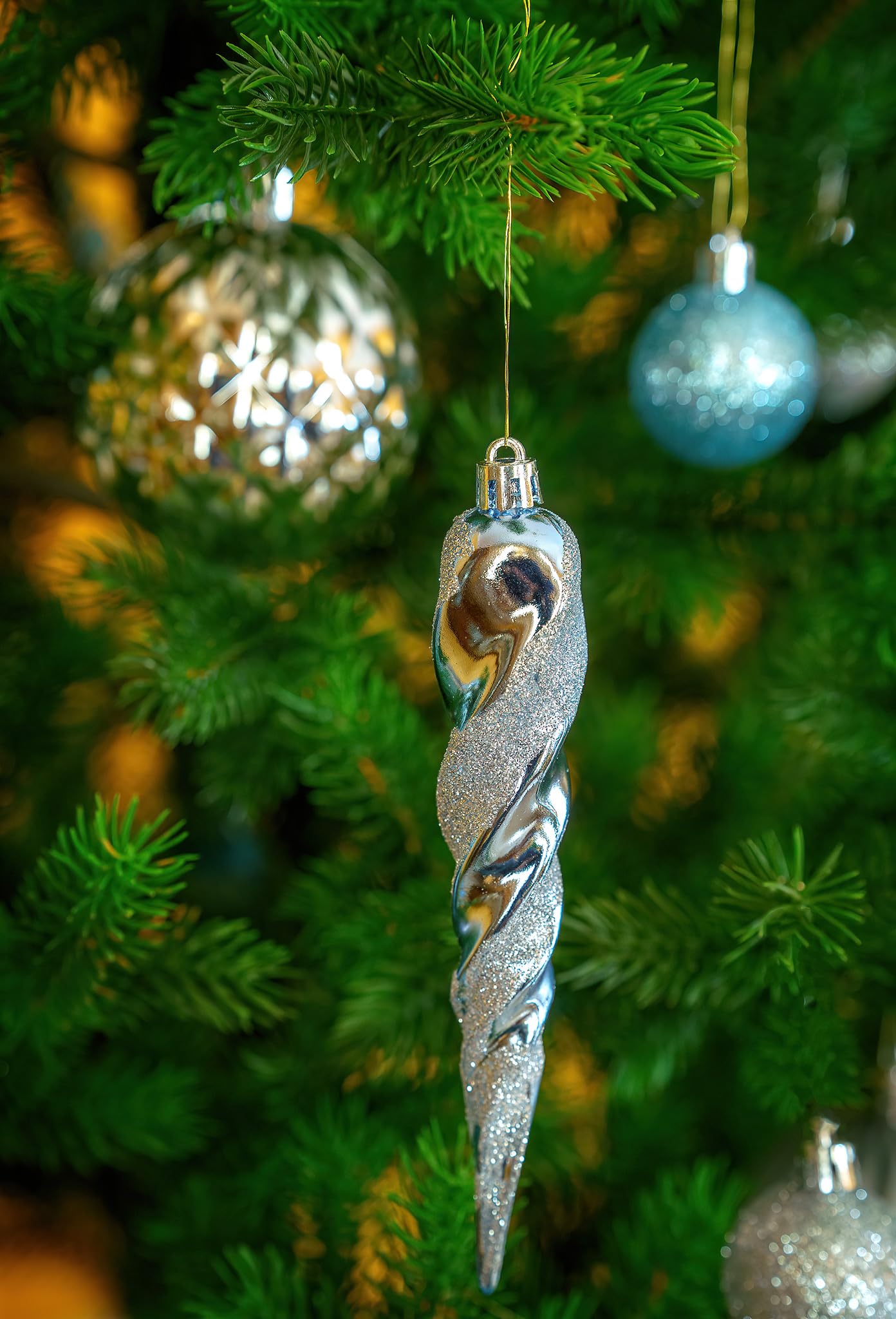 evexmas-zubeh-r-christbaumkugeln-50tlg-blau-silber-4-8cm image 7
