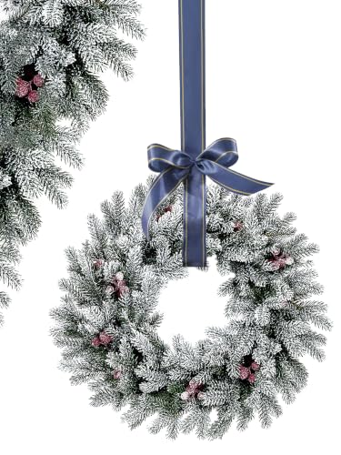 evexmas-altair-tannenkranz-beeren-beschneit-45-cm image 8