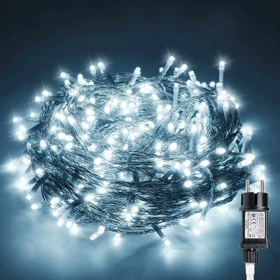 gresonic-led-lichterkette-400-led-kaltwei-mit-stecker image 1