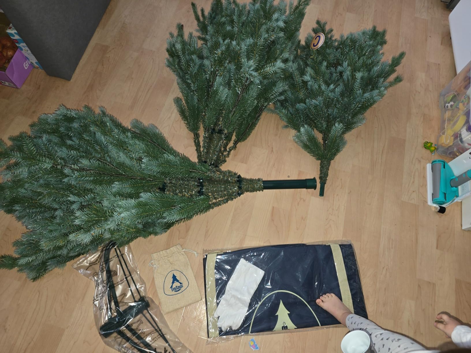 Schnell aufgebaut
