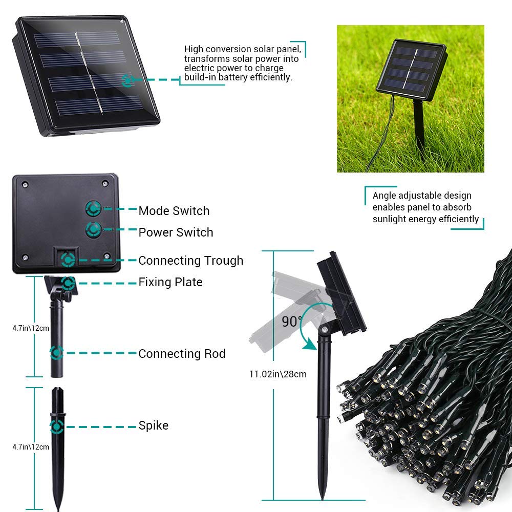nexvin-christmas-lights-solar-lichterkette-20m-200-led-8-modi image 7